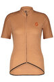 SCOTT Kurzarm Fahrradtrikot - GRAVEL MERINO - Orange