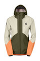 SCOTT wasserfeste Jacke - EXPLORAIR LIGHT DRYO 2.5L W - Grün/Gelb/Orange