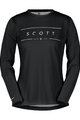 SCOTT Langarm Fahrradtrikot für den Sommer - TRAIL VERTIC LS W - Schwarz