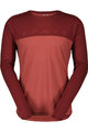 SCOTT Langarm Fahrrad-Shirt - DEFINED MERINO LS - Rot