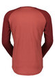 SCOTT Langarm Fahrrad-Shirt - DEFINED MERINO LS - Rot