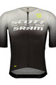 SCOTT Kurzarm Fahrradtrikot - SRAM AERO - Schwarz/Weiß