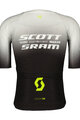 SCOTT Kurzarm Fahrradtrikot - SRAM AERO - Schwarz/Weiß