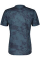 SCOTT Kurzarm Fahrrad-Shirt - DRI TIE DYE - Blau