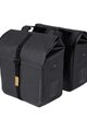 BASIL Fahrradtasche - URBAN DRY DOUBLE BAG - Grau