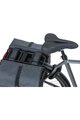 BASIL Fahrradtasche - URBAN DRY DOUBLE BAG - Grau