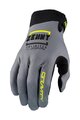 KENNY Langfinger-Fahrradhandschuhe - GLOVES GRAVITY - Gelb/Grau