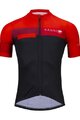 KENNY Kurzarm Fahrradtrikot - TECH SUMMER - Rot/Schwarz