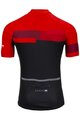 KENNY Kurzarm Fahrradtrikot - TECH SUMMER - Rot/Schwarz