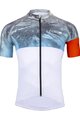 KENNY Kurzarm Fahrradtrikot - TECH SUMMER - Weiß/Blau