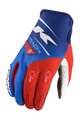 KENNY Langfinger-Fahrradhandschuhe - GLOVES TRACK 24 - Rot/Blau