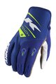 KENNY Langfinger-Fahrradhandschuhe - GLOVES TRACK 24 - Gelb/Blau