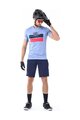 KENNY Kurzarm Fahrradtrikot - INDY 24 - Blau