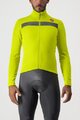 CASTELLI Langarm Fahrradtrikot für den Winter - PURO 3 - Gelb