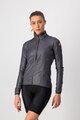 CASTELLI Winddichte Fahrradjacke - ARIA SHELL W - Grau