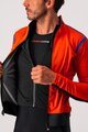 CASTELLI Fahrrad-Thermojacke - ALPHA ROS 2 LIGHT - Orange/Rot