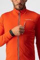 CASTELLI Fahrrad-Thermojacke - GO - Orange/Rot