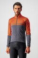 CASTELLI Fahrrad-Thermojacke - FINESTRE - Grau/Orange