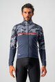 CASTELLI Fahrrad-Thermojacke - FINESTRE - Blau