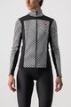 CASTELLI Langarm Fahrradtrikot für den Winter - SFIDA 2 W - Schwarz/Weiß