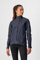 CASTELLI Fahrrad-Regenjacke - COMMUTER W REFLEX - Blau