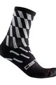 CASTELLI Klassische Fahrradsocken - PENDIO 12 - Schwarz/Hellblau