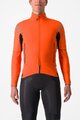 CASTELLI Fahrrad-Thermojacke - PERFETTO ROS 2 CONVERTIBLE - Orange