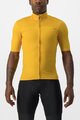 CASTELLI Kurzarm Fahrradtrikot - PRO THERMAL MID - Gelb