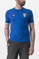 CASTELLI Kurzarm Fahrrad-Shirt - ITALIA MERINO - Blau