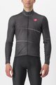 CASTELLI Langarm Fahrradtrikot für den Winter - RAFFICA - Schwarz