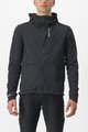 CASTELLI Fahrrad-Thermojacke - TRAIL HOODIE - Schwarz