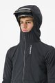 CASTELLI Fahrrad-Thermojacke - TRAIL HOODIE - Schwarz