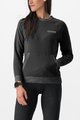 CASTELLI Kapuzenpullover - LOGO W SWEATSHIRT - Schwarz