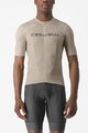 CASTELLI Kurzarm Fahrradtrikot - PROLOGO LITE - Beige