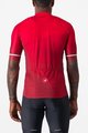 CASTELLI Kurzarm Fahrradtrikot - ORIZZONTE - Rot