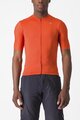 CASTELLI Kurzarm Fahrradtrikot - UNLIMITED ENTRATA - Orange