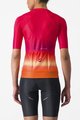 CASTELLI Kurzarm Fahrradtrikot - CLIMBER'S 4.0 W - Rot