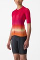 CASTELLI Kurzarm Fahrradtrikot - CLIMBER'S 4.0 W - Rot