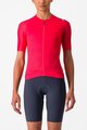 CASTELLI Kurzarm Fahrradtrikot - ESPRESSO W - Rot