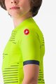 CASTELLI Kurzarm Fahrradtrikot - AERO KID - Gelb