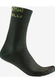 CASTELLI Klassische Fahrradsocken - BANDITO MERINO 18 - Grün