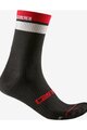 CASTELLI Klassische Fahrradsocken - GARA THERMAL 18 - Schwarz