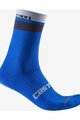 CASTELLI Klassische Fahrradsocken - GARA THERMAL 18 - Blau