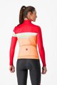 CASTELLI Langarm Fahrradtrikot für den Winter - TORNARE W - Orange