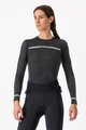 CASTELLI Langarm Fahrrad-Shirt - MERINO SEAMLESS W - Schwarz