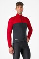 CASTELLI Fahrrad-Thermojacke - ESTREMO - Rot/Schwarz