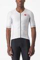 CASTELLI Kurzarm Fahrradtrikot - FREE SPEED 2 RACE - Weiß/Schwarz