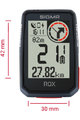 SIGMA SPORT Tachometer - ROX 2.0 - Schwarz