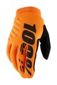 100% SPEEDLAB Langfinger-Fahrradhandschuhe - BRISKER - Orange/Schwarz