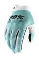 100% SPEEDLAB Langfinger-Fahrradhandschuhe - ITRACK - Hellblau